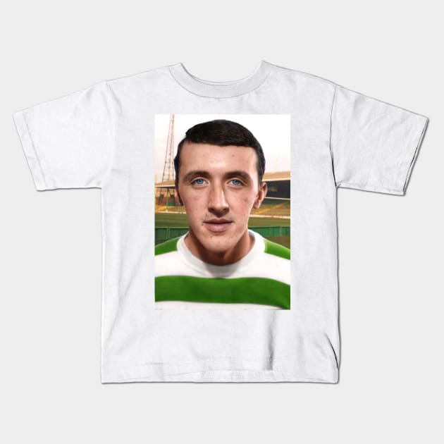 Young Danny McGrain Kids T-Shirt by AndythephotoDr